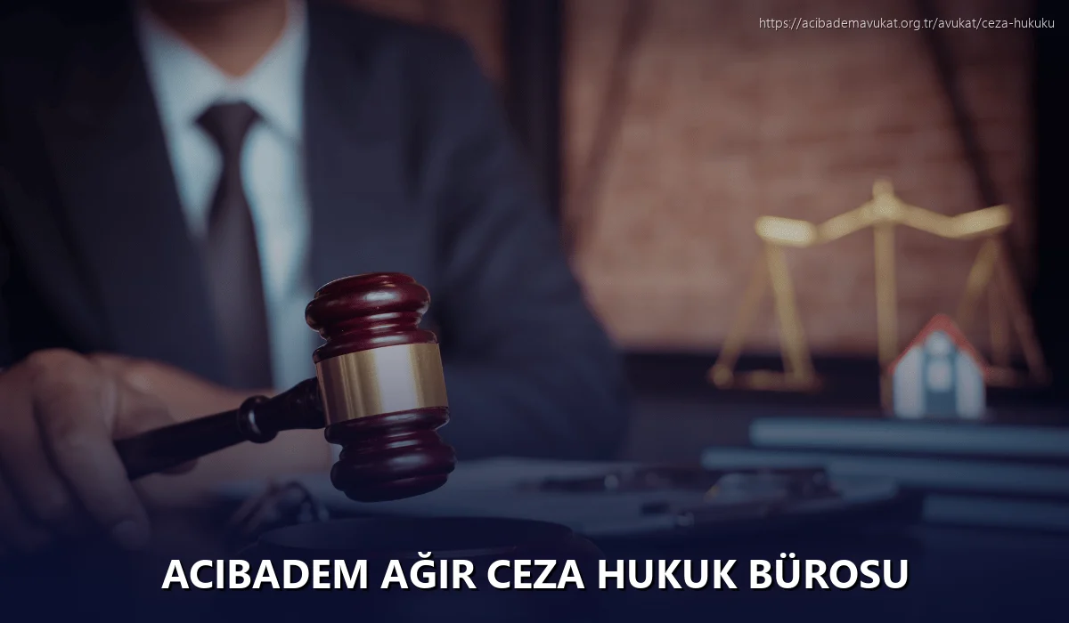 Acıbadem Ağır Ceza Hukuk Bürosu