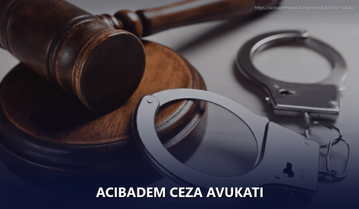 Acıbadem Ceza Avukatı