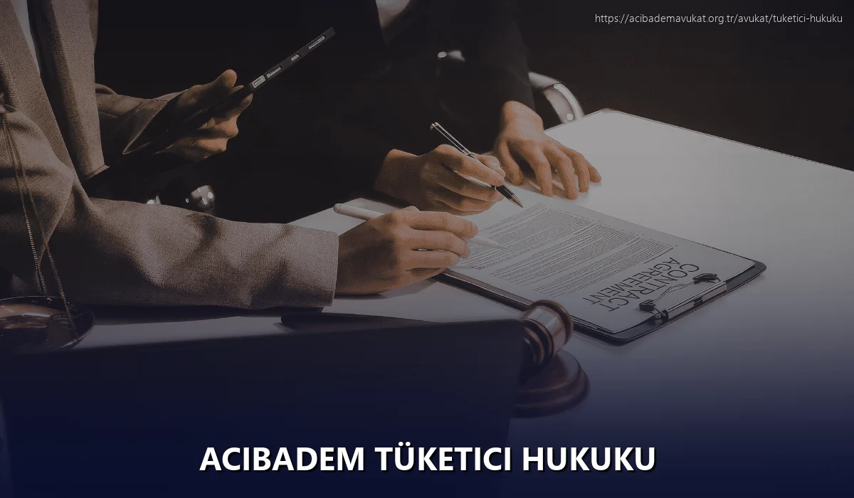 Acıbadem Tüketici Hukuku