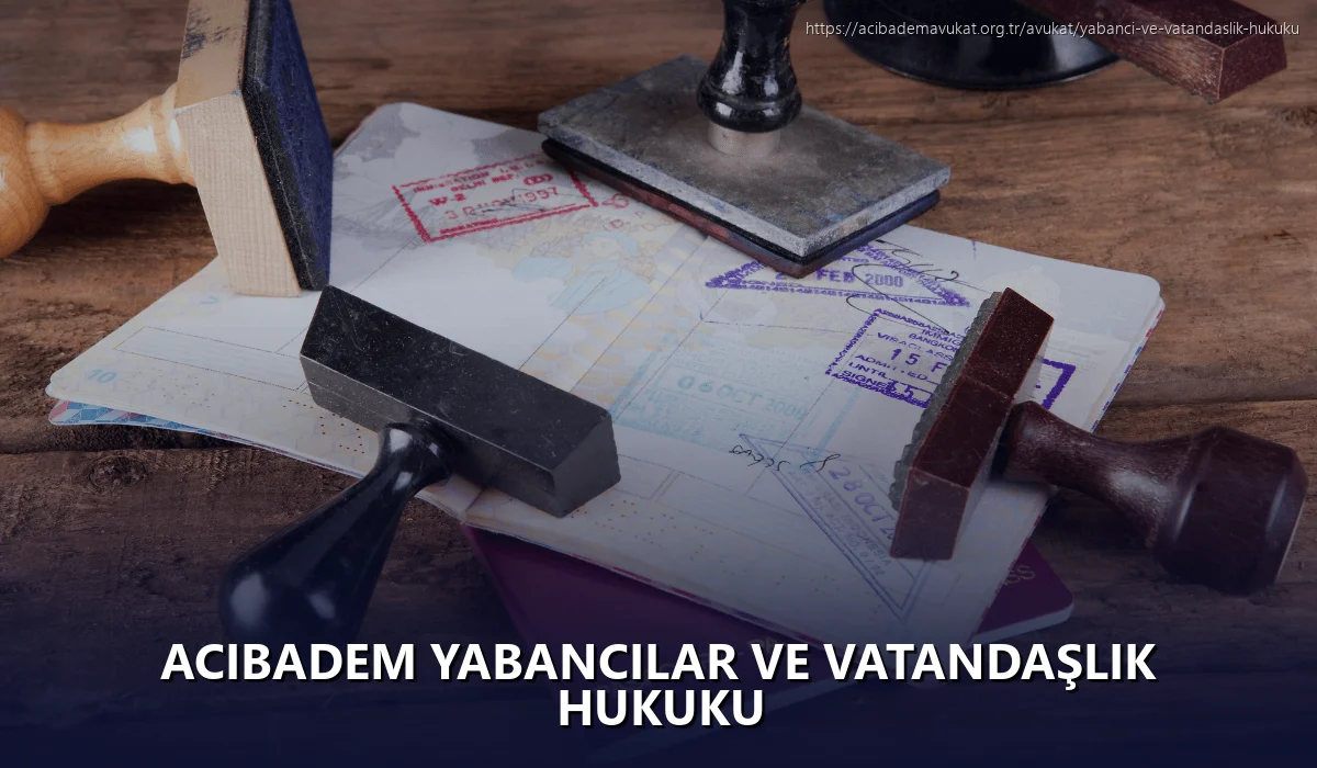 Acıbadem Yabancılar ve Vatandaşlık Hukuku